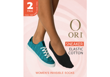 Moteriškos pėdutės ORI SNEAKERS 39-42, nero