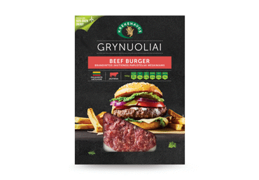 Aged beef patties GRYNUOLIAI, 220 g