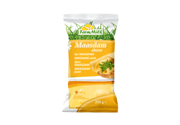 Сыр МАСДАМ 45% FARM MILK кусок 200г, 200 г