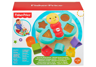 Игрушка FISHER PRICE БАБОЧКА, 1 шт.