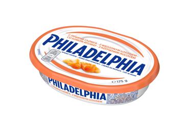 Tepamasis sūris PHILADELPHIA SALMON, 9,8 % rieb., 175 g