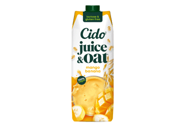 Mangų ir bananų skonio avižų gėrimas CIDO, 1 l