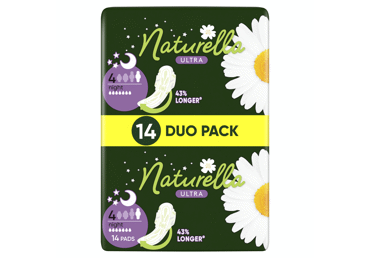 Гигиенические прокладки NATURELLA Ultra Night, S4, 14 шт.