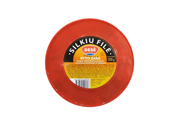 Sūdyta silkių filė su grybais, vytintais pomid. ir aliejumi, 300 g