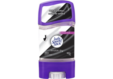 Mot. gelinis antiperspirantas LADY SPEED STICK INVISIBLE DRY, 65 g