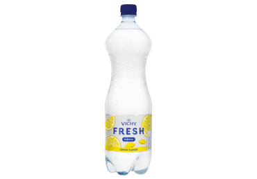 Lengv. gaz. geriamasis vanduo VICHY FR.BUBBLES,cit. sk.,1,5l, 1.5 l