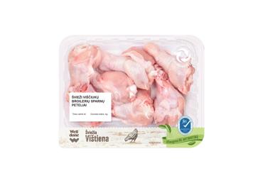 Šv. viščiukų sparnelių peteliai WELL DONE, užaug. be antib., 500 g