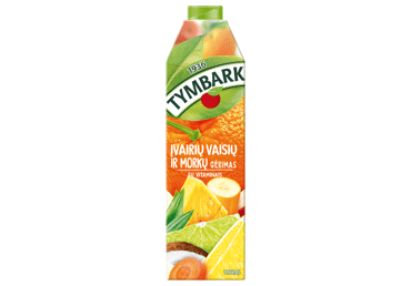 Напиток из различных фруктов и моркови TYMBARK, (20 %), 1 л