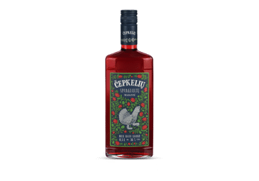 ČEPKELIŲ trauktinė su spanguolių sultimis, 500 ml