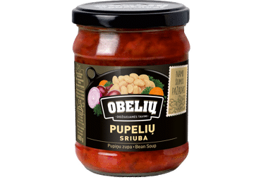 OBELIŲ pupelių sriuba be konservantų, 480 g