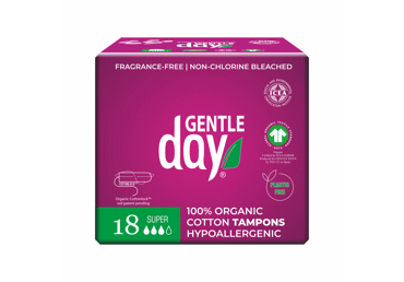Tamponai GENTLE DAY SUPER, 18 vnt., 18 vnt.