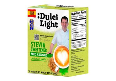 Saldiklis su stevija DULCI LIGHT, 50 vnt., 30 g
