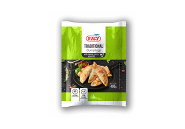 Šald. koldūnai su vištien., sūriu ir barav. VIČI TRADITIONAL, 400 g