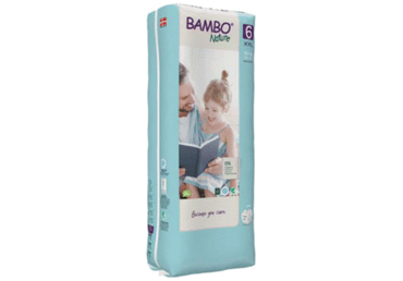 Sauskelnės BAMBO NATURE 6 (16+ kg), 40 vnt.