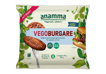 Frozen soy patties ANAMMA, 320 g