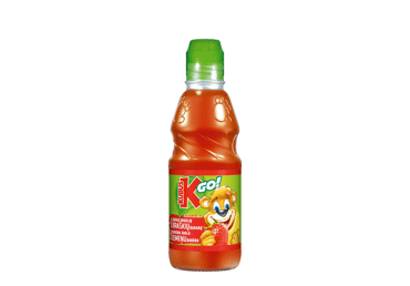 Bananų, braškių nektaras KUBUŠ GO, 300 ml