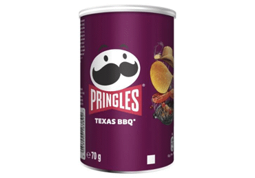 Traškus užkandis PRINGLES BBQ, 70 g