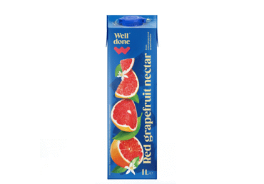 Greipfrutų nektaras WELL DONE, TETRA PAK, 1 l