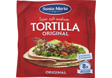 Kvietinės ORIGINAL tortilijos SANTA MARIA, 320 g