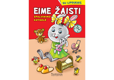 Knyga EIME ŽAISTI. SPALVINIMO KNYGELĖ