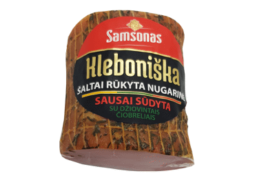 Š. r. sauso sūd. KLEBONIŠKA nugarinė su čiobreliais, a. r., 1 kg