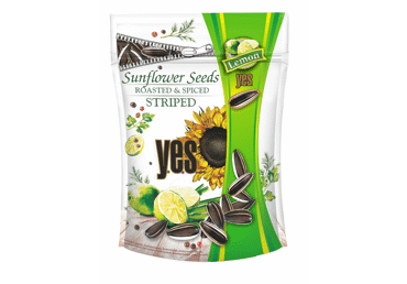 Skrudintos saulėgrąžos YES, citrinų skonio, 150 g