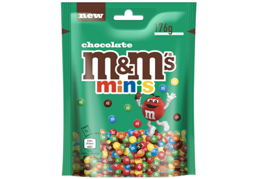 Milk chocolate dragee M&M'S MINIS, 176 g