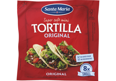 Mažosios kviečių tortilijos SANTA MARI ATEX MEX, 8 vnt., 200 g