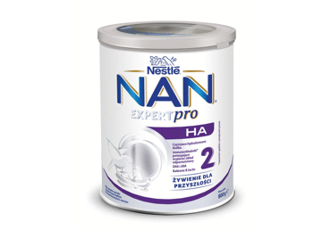 Tolesnio maitinimo pieno mišinys NESTLE NAN2 OPTIPRO HA BL (6+ mėn.), 800 g