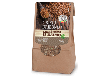 Grikių dribsniai LINKĖJIMAI IŠ KAIMO, 500 g