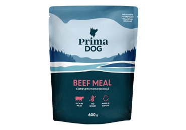 Šunų ėdalas PRIMADOG su jautiena, 600 g