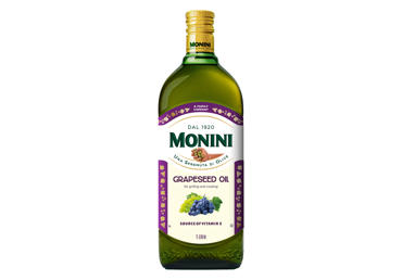 Vynuogių kauliukų aliejus MONINI (rafinuotas), 1 l