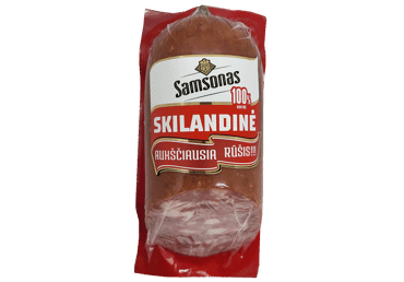 Karštai rūkyta SKILANDINĖ dešra SAMSONAS, a. r., 500 g