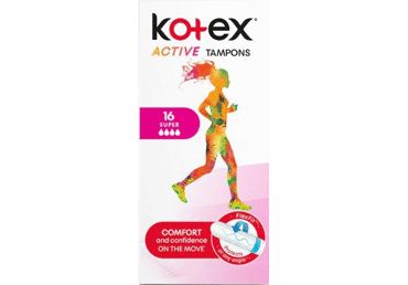 Tamponai KOTEX ACTIVE SUPER, 16 vnt.