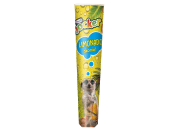 Съедобное мороженое JOCKER, лимонадный вкус, 100 г