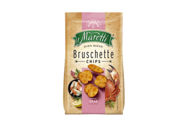 Чипсы из хлеба MARETTI, со вкусом краба, 70 г