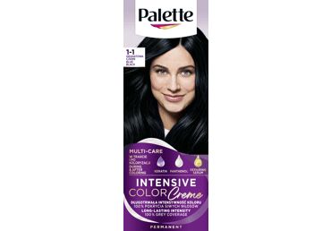 Dažom. plaukų kremas PALETTE INTENSIVE COLOR CREME, Nr. 1-1, 1 vnt.