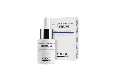 ODA PRO Drėkinamasis hialurono rūgšties ir vitamino c serumas 