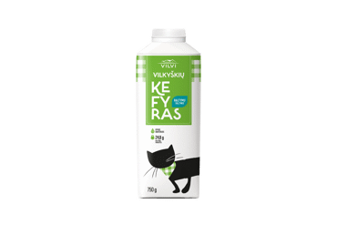 Kefyras VILVI 2,5% rieb., 750 g