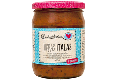 Pomidorų padažas BEATOS VIRTUVĖ TIKRAS ITALAS, 490 g