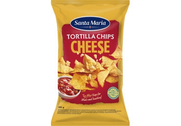 Kukurūzų traškučiai SANTA MARIA su sūriu, 185 g