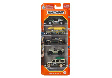 Automodelių rinkinys MATCHBOX, 5 vnt., 5 vnt.