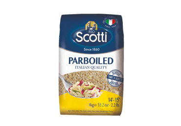 Ilgagrūdžiai plikyti ryžiai RISO SCOTTI PARBOILED, 1 kg