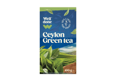 Žalioji arbata CEYLON WELL DONE, 100 g
