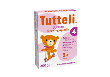 Молочная смесь TUTTELI 4 JUNIOR (с 24 месяцев), 300 г