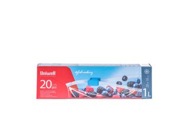 Šaldymo maišeliai UNIWELL, 1 l, 1 vnt.