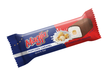 Varškės sūrelis MAGIJA, spragėsių sk. su sūd. karam., 22,6 %, 40 g