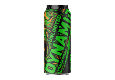 Sparkling refreshing drink DYNAMIT with vitamins, 500 ml