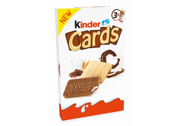 Sausainiai KINDER CARDS, 76.8 g