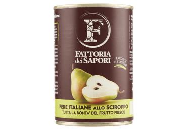 Kriaušių gabaliukai sirupe LA FATTORIA DEI SAPORI, 425 ml